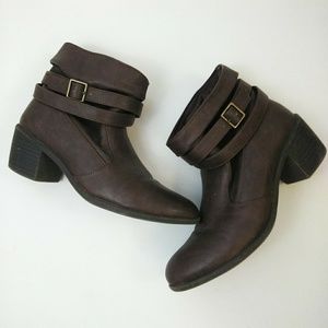 BOGO SALE American Eagle AE Brown Ankle Booties